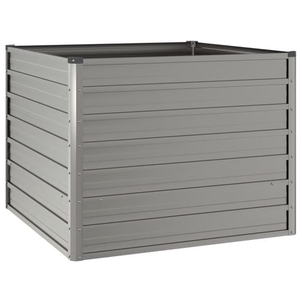vidaXL højbed 100x100x77 cm cortenstål rustfarvet
