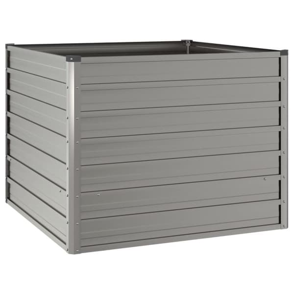 vidaXL højbed 100x100x77 cm cortenstål rustfarvet