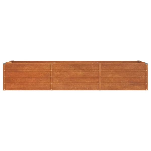 vidaXL højbed 240x80x45 cm cortenstål rustfarvet