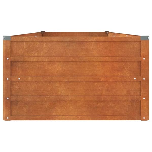 vidaXL højbed 240x80x45 cm cortenstål rustfarvet