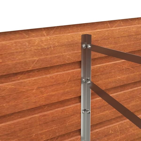 vidaXL højbed 240x80x45 cm cortenstål rustfarvet