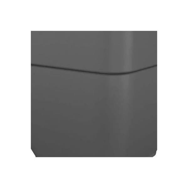 Blommorpanna och fyrkantiga växter Capri Campana - Plast - 37x37 cm - Anthracite - Artevasi