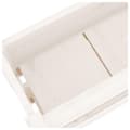 Miniatyrbilde 7 av 9: vidaXL Plantekasse hvit 77x25x66 cm heltre furu