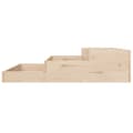 Miniatyrbilde 5 av 9: vidaXL Plantekasse 107x107x27 cm heltre furu