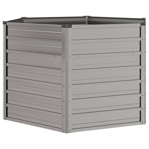 vidaXL højbed 129x129x77 cm cortenstål rustfarvet