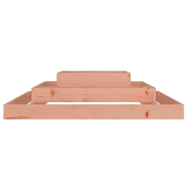vidaXL plantekasse 110x110x27 cm massivt douglasgran