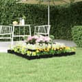 Miniatyrbillede 9 af 9: vidaXL plantekasse 110x110x27 cm massivt fyrretræ sort