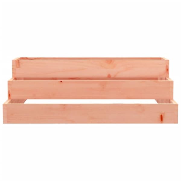 vidaXL Odlingslåda 80x80x27 cm massiv douglas