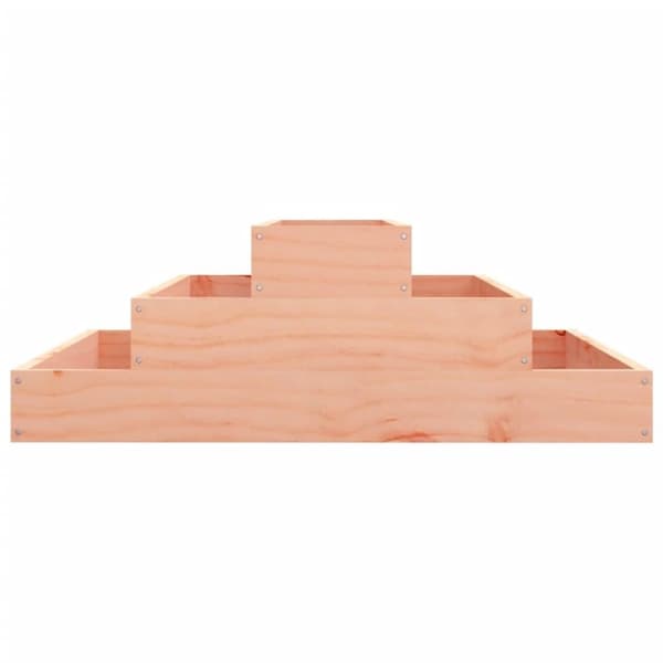 vidaXL Odlingslåda 80x80x27 cm massiv douglas