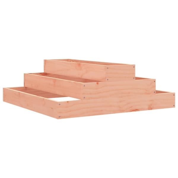 vidaXL Plantekasse 80x80x27 cm heltre douglasgran