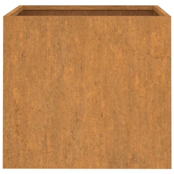 vidaXL Plantekasse 32x30x29 cm cortenstål