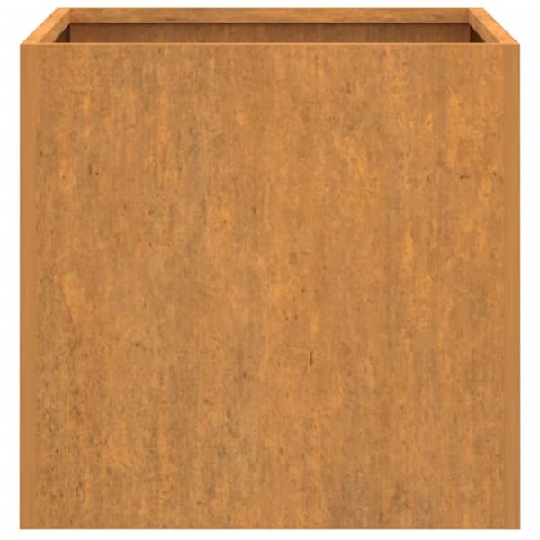 vidaXL Plantekasse 32x30x29 cm cortenstål