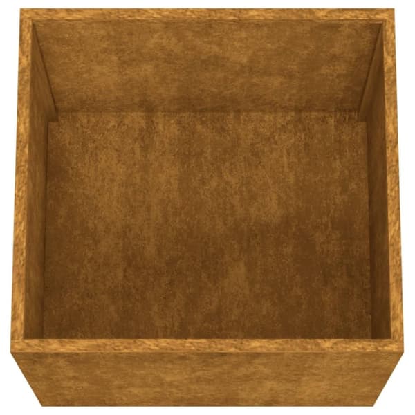 vidaXL Plantekasse 32x30x29 cm cortenstål