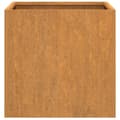 Pikkukuva 6 / 11: vidaXL Kukkalaatikot 2 kpl 32x30x29 cm Corten teräs