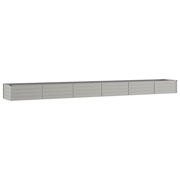 vidaXL højbed 600x80x45 cm cortenstål rustfarvet