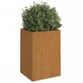 Miniatyrbillede 2 af 9: vidaXL plantekasse 42x38x75 cm cortenstål