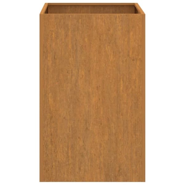 vidaXL Plantekasse 52x48x75 cm cortenstål
