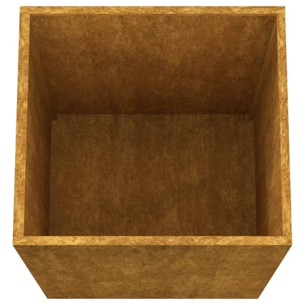vidaXL Plantekasse 52x48x75 cm cortenstål