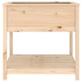 Pikkukuva 5 / 9: vidaXL Kukkalaatikko hyllyllä 82,5x82,5x81 cm täysi mänty