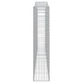 Miniatyrbilde 5 av 6: vidaXL Gabionkurver buede 2 stk 400x30x140/160 cm galvanisert jern