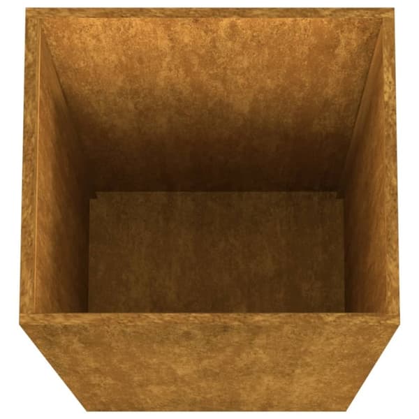 vidaXL Plantekasse 32x29x75 cm cortenstål