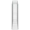Pikkukuva 5 / 6: vidaXL Kaarevat kivikorit 10 kpl 200x30x120/140 cm galvanoitu rauta