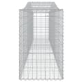 Miniatyrbillede 5 af 6: vidaXL buede gabionkurve 2 stk. 400x50x80/100 cm galvaniseret jern