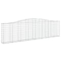 Pikkukuva 3 / 6: vidaXL Kaarevat kivikorit 5 kpl 400x30x100/120 cm galvanoitu rauta