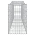 Miniatyrbillede 5 af 6: vidaXL buede gabionkurve 20 stk. 400x50x80/100 cm galvaniseret jern