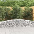 Pikkukuva 1 / 6: vidaXL Kaarevat kivikorit 7 kpl 400x50x40/60 cm galvanoitu rauta