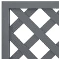 Miniatyrbillede 5 af 9: vidaXL espalier med plantekasse 65x33x135 cm WPC grå