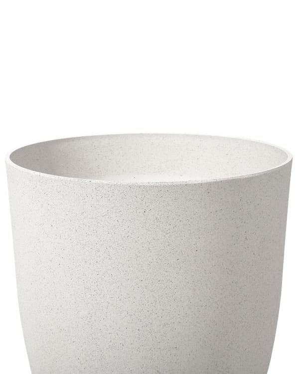 Blomkrukor Off-White Sten Polyharts 43x52 cm Inomhus Utomhus