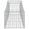Pikkukuva 5 / 6: vidaXL Kaarevat kivikorit 8 kpl 200x50x40/60 cm galvanoitu rauta