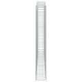 Miniatyrbillede 5 af 6: vidaXL buede gabionkurve 4 stk. 400x30x220/240 cm galvaniseret jern