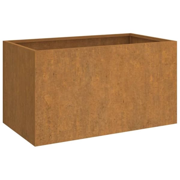 vidaXL Plantekasse 62x40x39 cm cortenstål