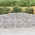 Pikkukuva 1 / 6: vidaXL Kaarevat kivikorit 15 kpl 400x50x100/120 cm galvanoitu rauta