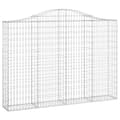 Pikkukuva 3 / 6: vidaXL Kaarevat kivikorit 12 kpl 200x30x140/160 cm galvanoitu rauta