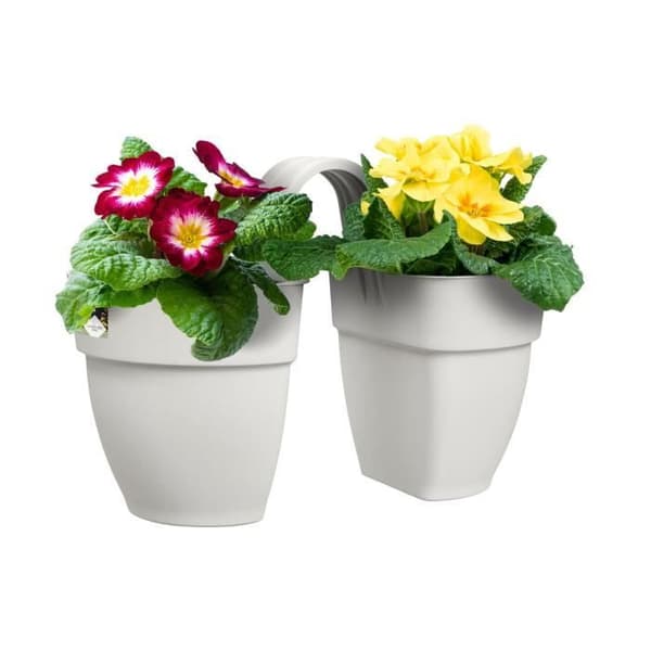 ELHO Blomkruka - Vibia Campana Flower Twin - Vit - Utomhusbalkong