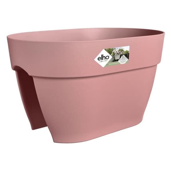 ELHO - Blomkruka - Vibia Campana Flower Bridge 40 - Dusty Rose - Utomhusbalkong - L 26 x B 39 x H 22 cm