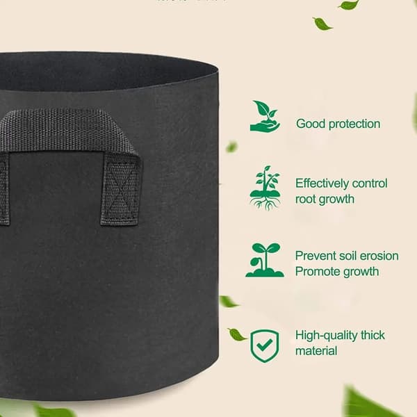 2 stycken odlingssäckar, 38 liter per styck