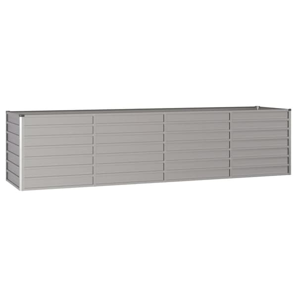 vidaXL højbed 320x80x77 cm cortenstål rustfarvet