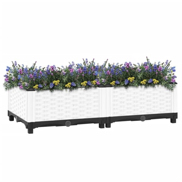 vidaXL højbed 80x40x23 cm polypropylen