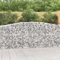 Pikkukuva 1 / 6: vidaXL Kaarevat kivikorit 5 kpl 400x50x100/120 cm galvanoitu rauta