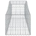 Pikkukuva 5 / 6: vidaXL Kaarevat kivikorit 20 kpl 200x50x40/60 cm galvanoitu rauta