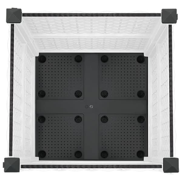 vidaXL højbed 40x40x38 cm polypropylen