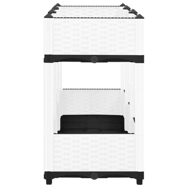 vidaXL højbed 120x40x71 cm polypropylen
