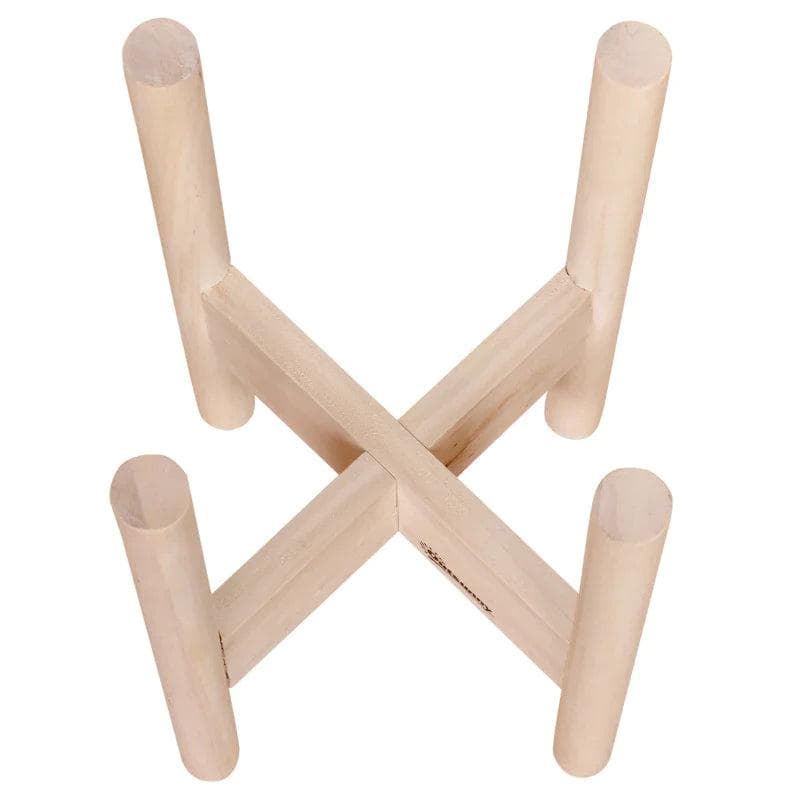 Rootz Plant Stands Flower Stand Set Wooden Plant Stand With Different Heights Flower