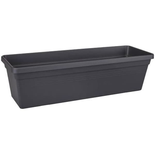 ELHO Green Basics 60 balkonglåda - Svart - Återvunnen plast - Utomhus &amp; Balkong