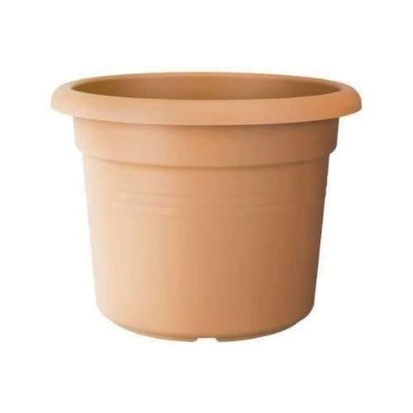 Elho Green Basics Cilinderväxtkruka 55cm Ljusbrun