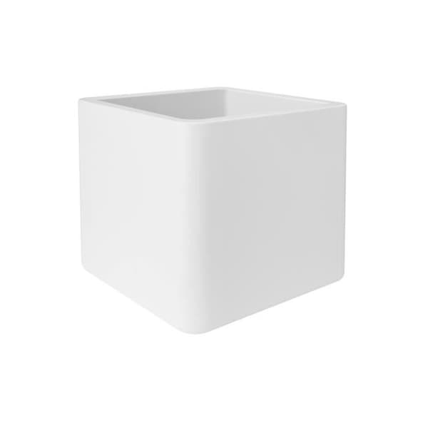 Blomkruka Elho Rund Plast Ren Mjuk Tegel Vit Ø 40 x H.40 cm 23 L